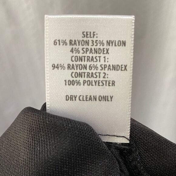 Bailey44 Color-Block Belt Sheath Dress Black White Size Medium - Picture 7 of 9